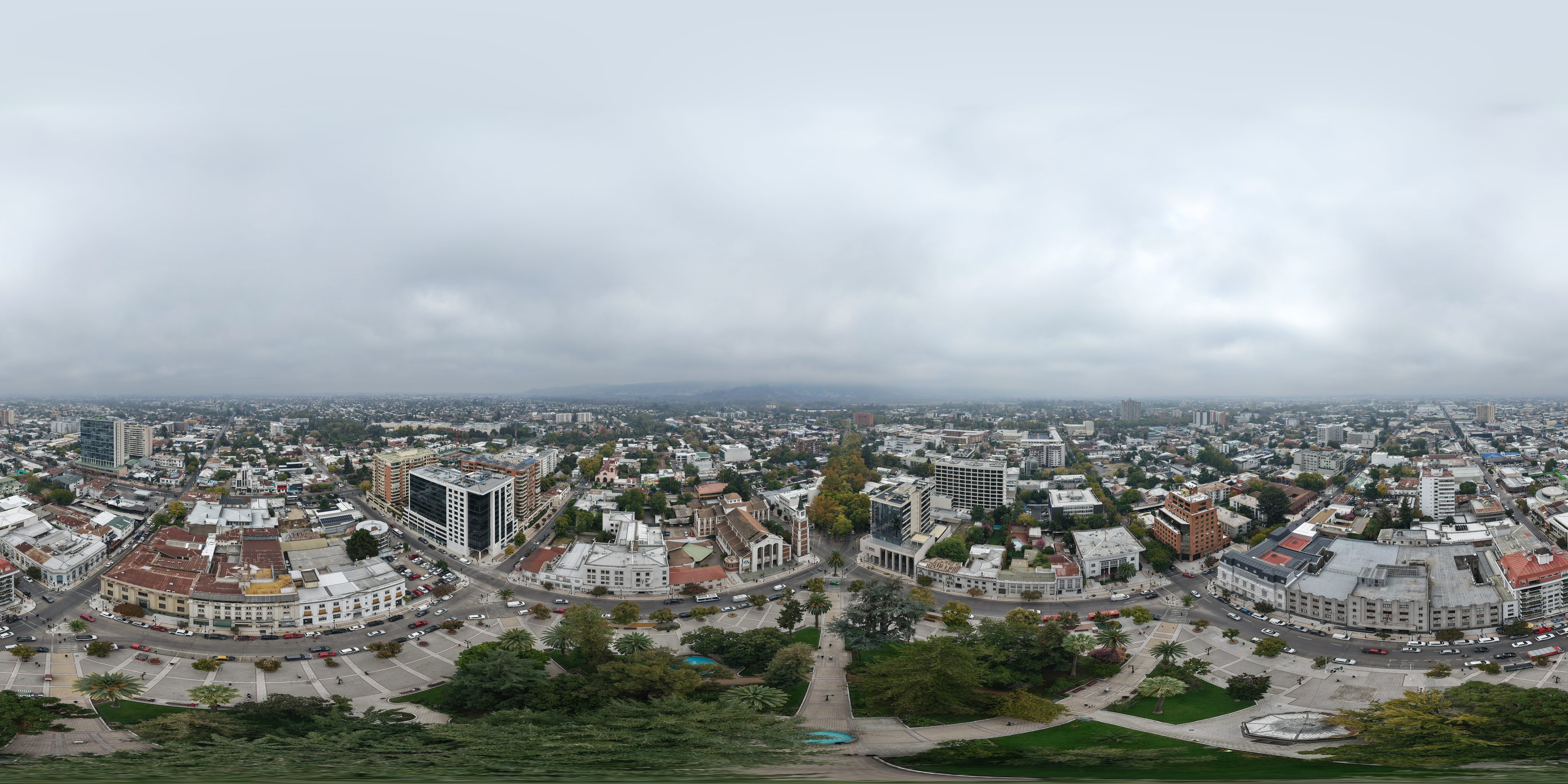 Panorama 360° · Plaza de Armas, Talca